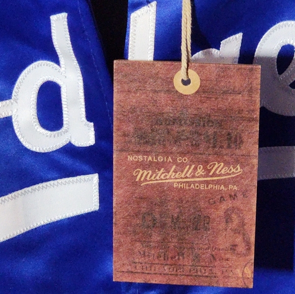 LOS ANGELES DODGERS STITCHED THROWBACK M/N SATIN JACKET - Picture 5 of 13